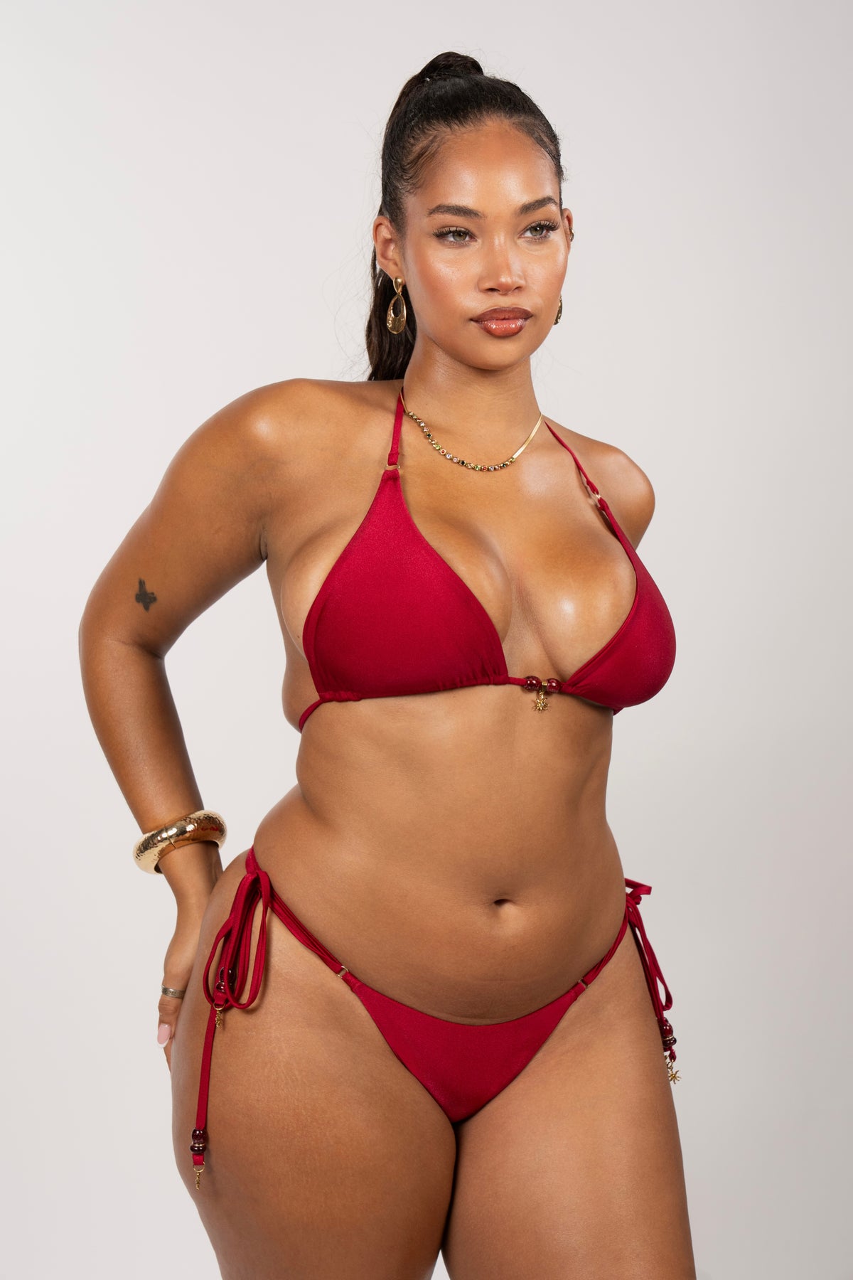 Bas de maillot de bain tanga Perla