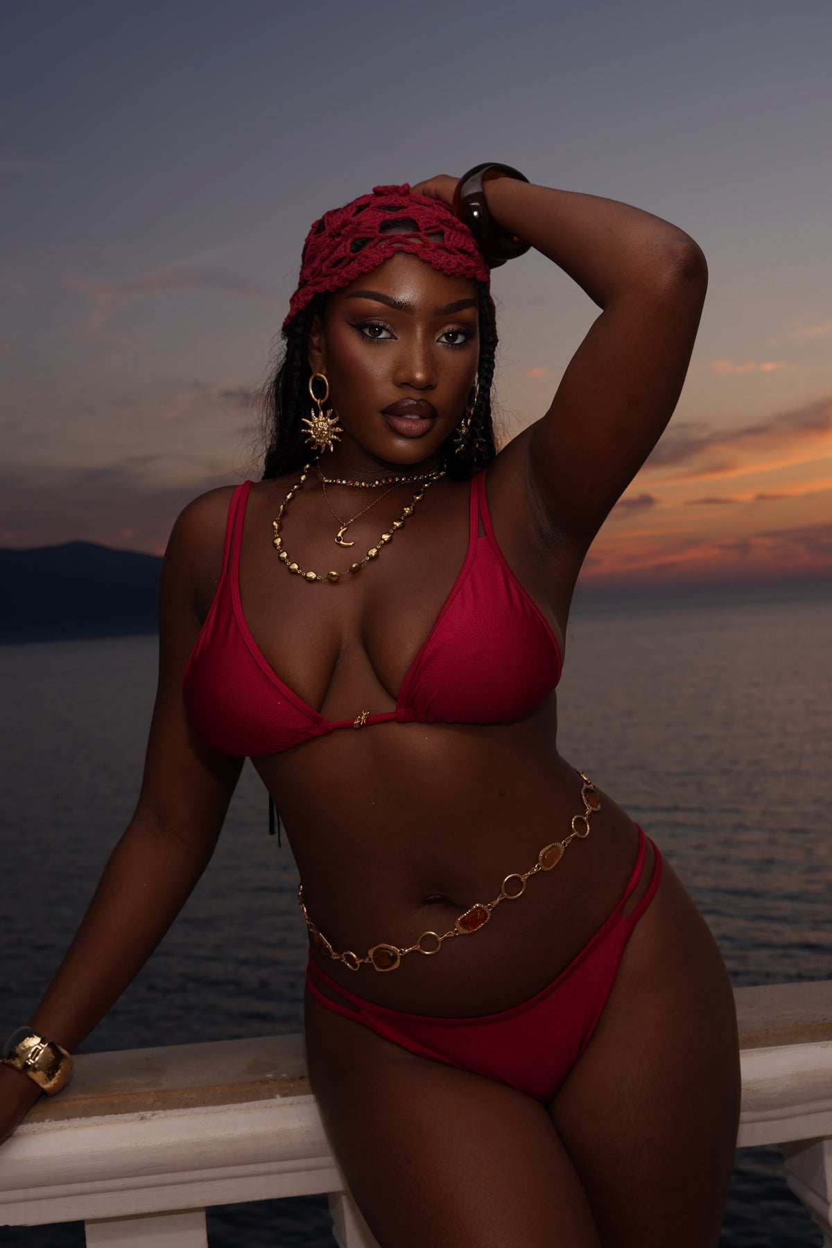 Haut de maillot de bain triangle Sol